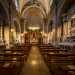 Non ci resta ora che entrare, scoprendo un interno ad aula unica che trasuda di religiosit e mistero. Le pareti laterali custodiscono quattro altari sei e settecenteschi in marmo policromo...